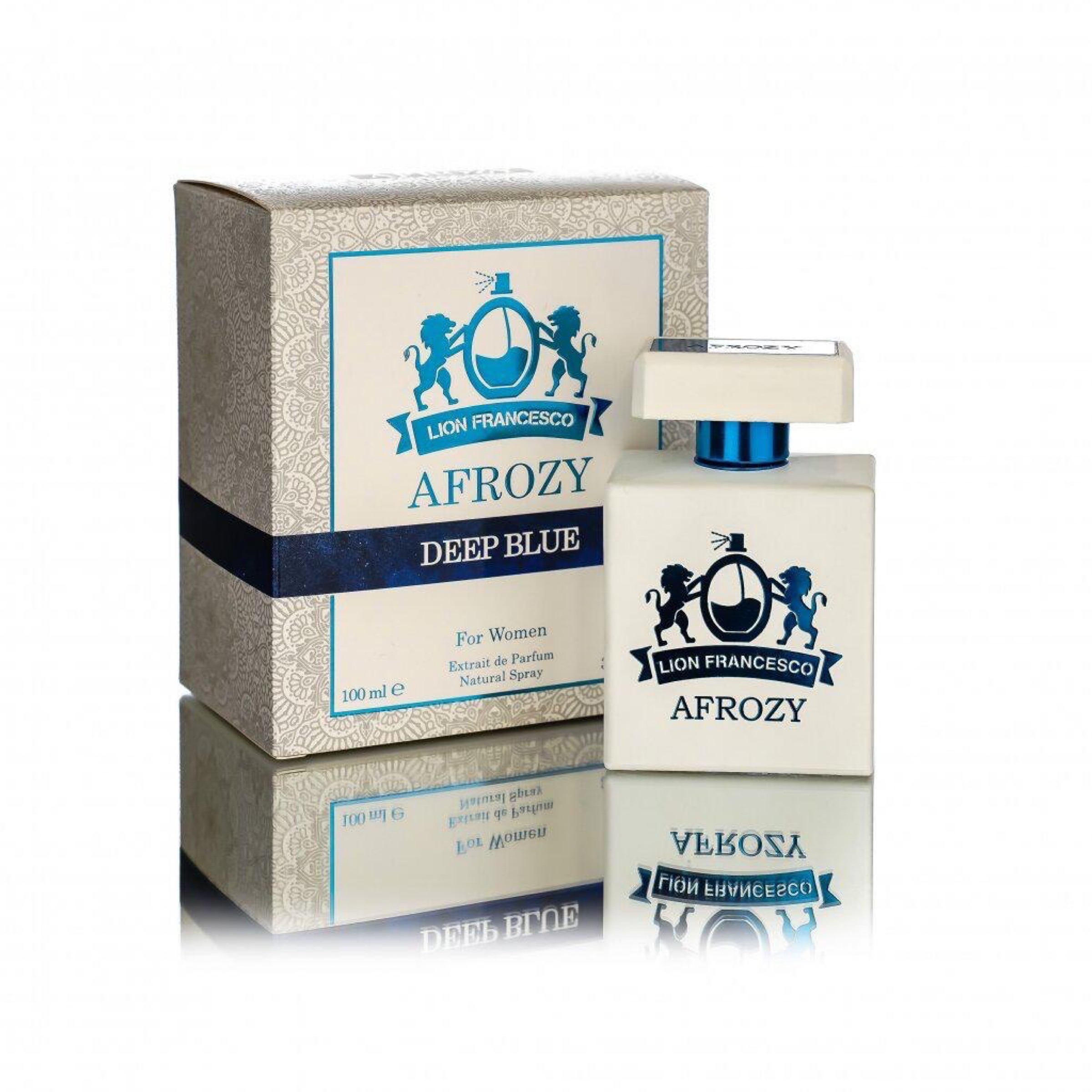 Lion Francesco Afrozy Deep Blue Woman EDP 100 ML Kadın Parfüm
