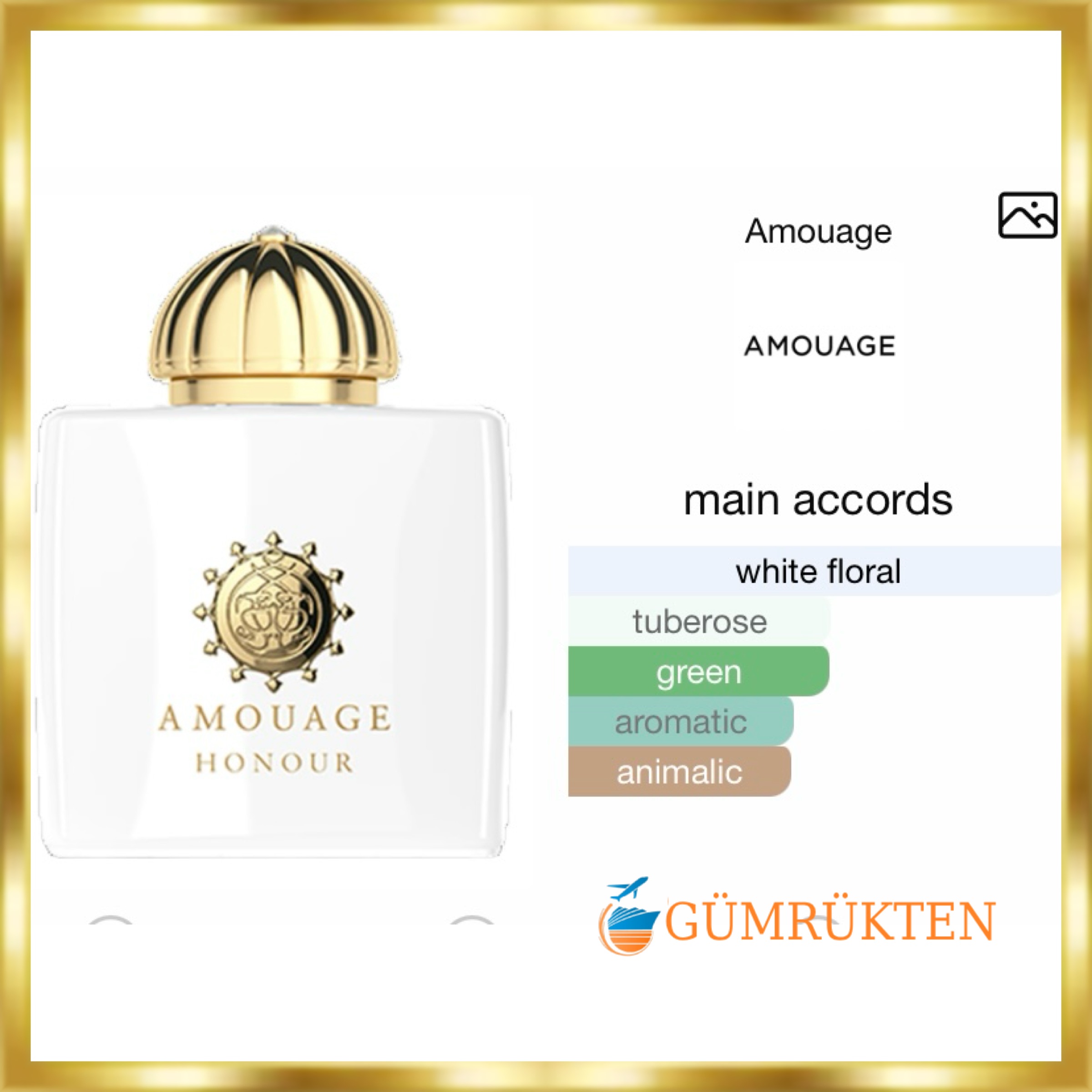 Amouage Honour Woman EDP 100 ML Kadın Tester Parfüm - Görsel 2