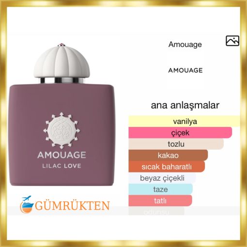 Amouage Lilac Love EDP 100 ML Kadın Parfüm - Görsel 2