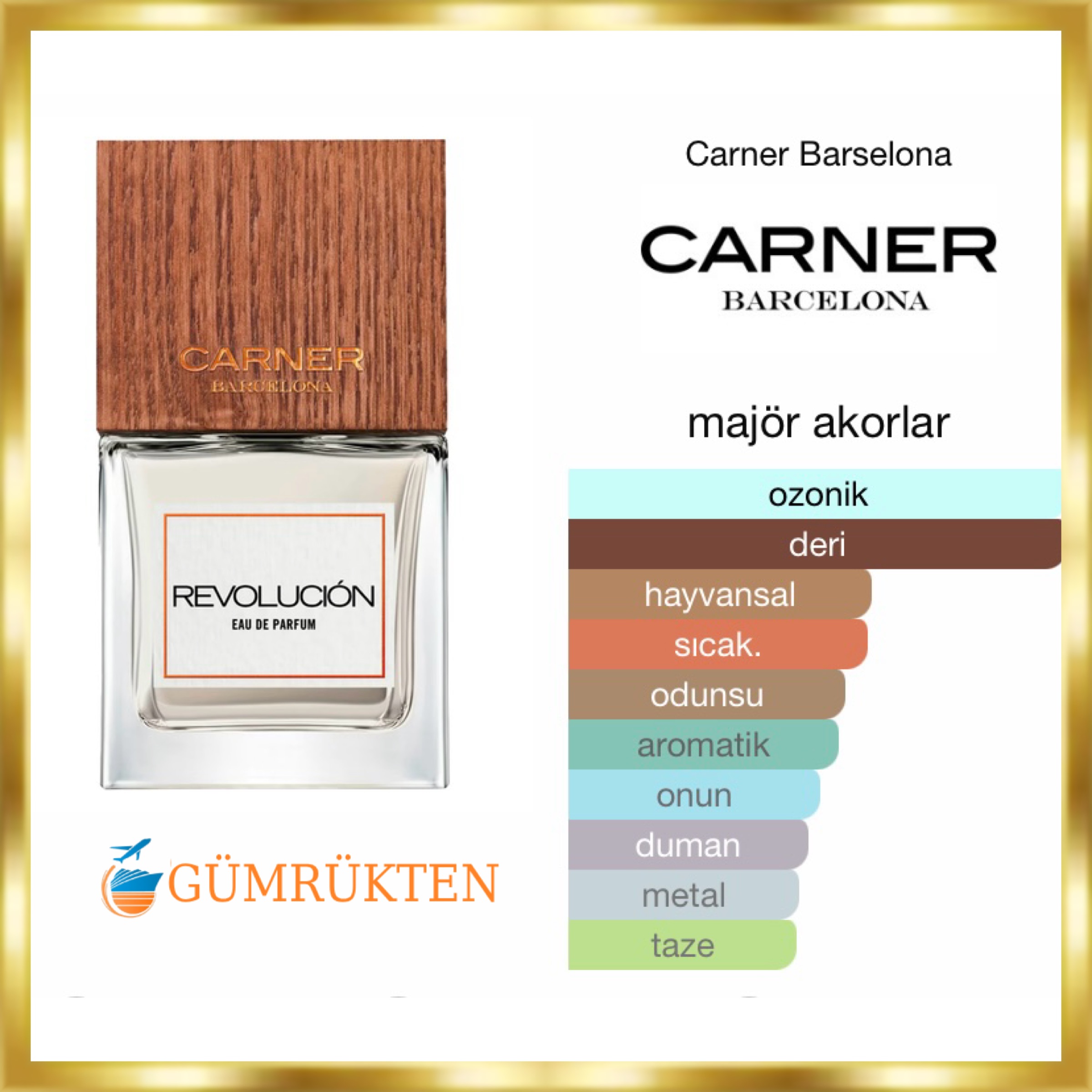 Carner Barcelona Revolución EDP 100 ML Unisex Parfüm - Görsel 2