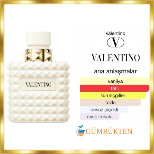 Valentino Donna Born In Roma Ivory EDP 100 ML Kadın Parfüm - Görsel 2