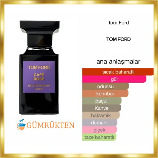 Tom Ford Cafe Rose EDP 50 ML Unisex Parfüm - Görsel 2