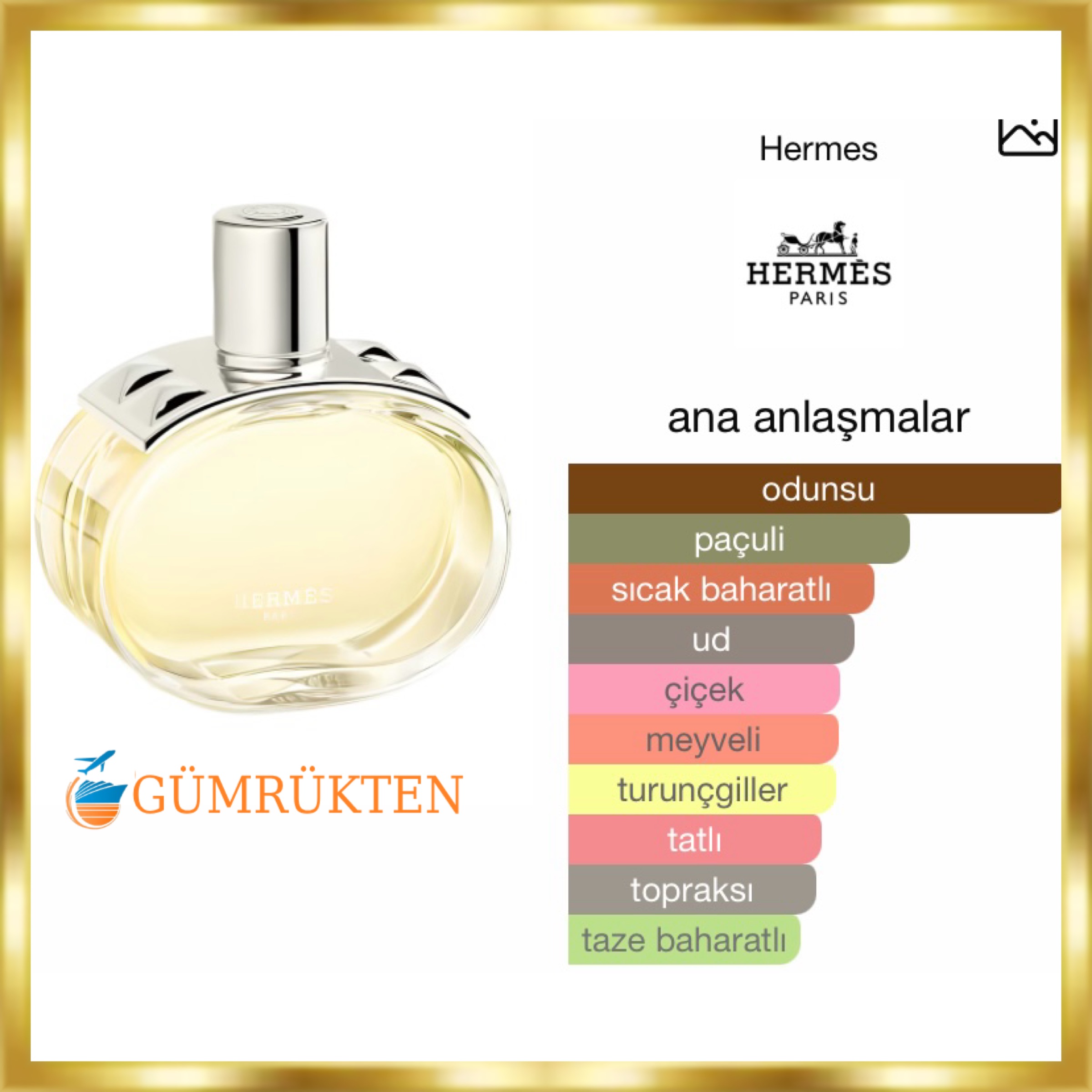 Hermes Barenia EDP 100 ML Kadın Parfüm - Görsel 2