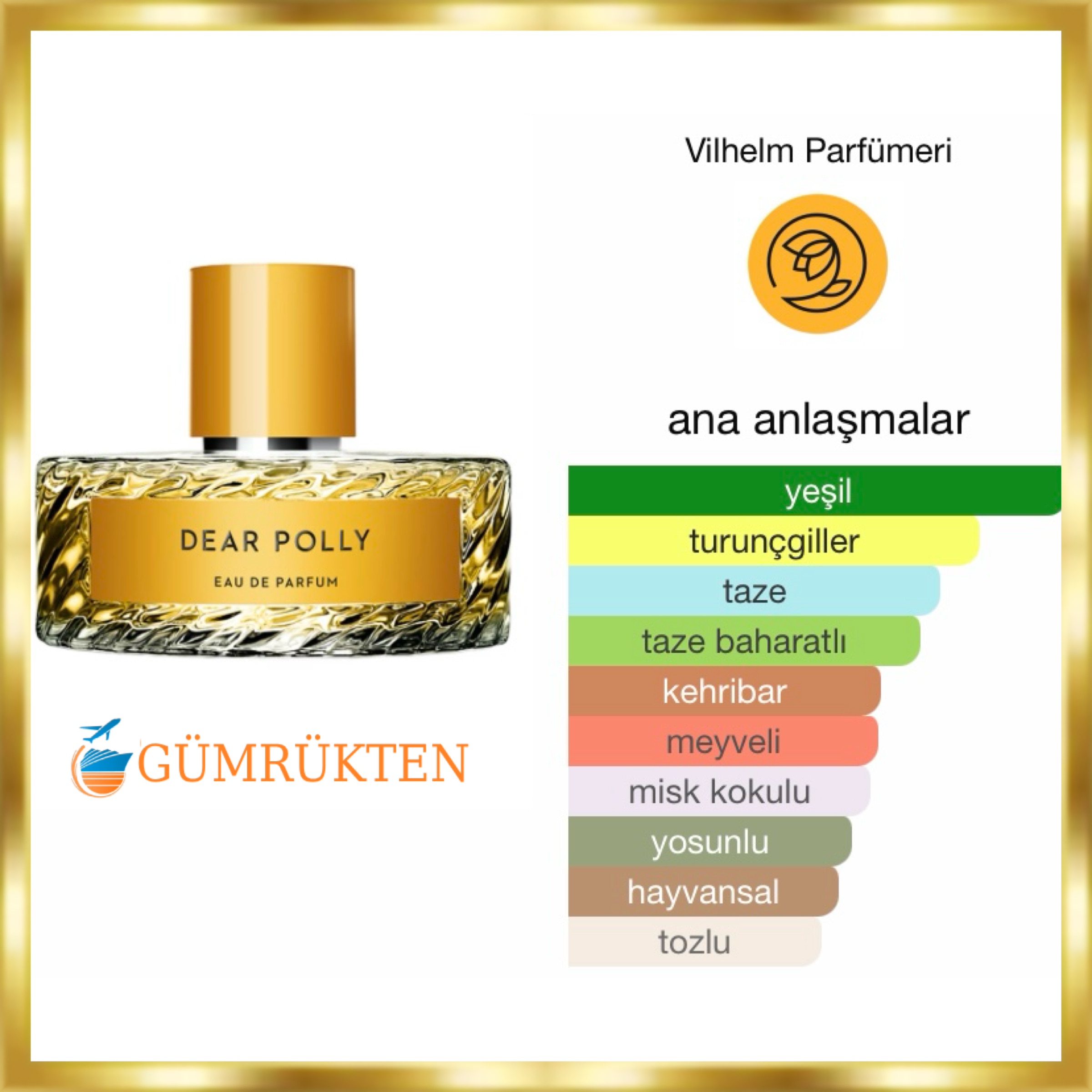 Vilhelm Parfumerie Dear Polly EDP 100 ML Unisex Parfüm - Görsel 2