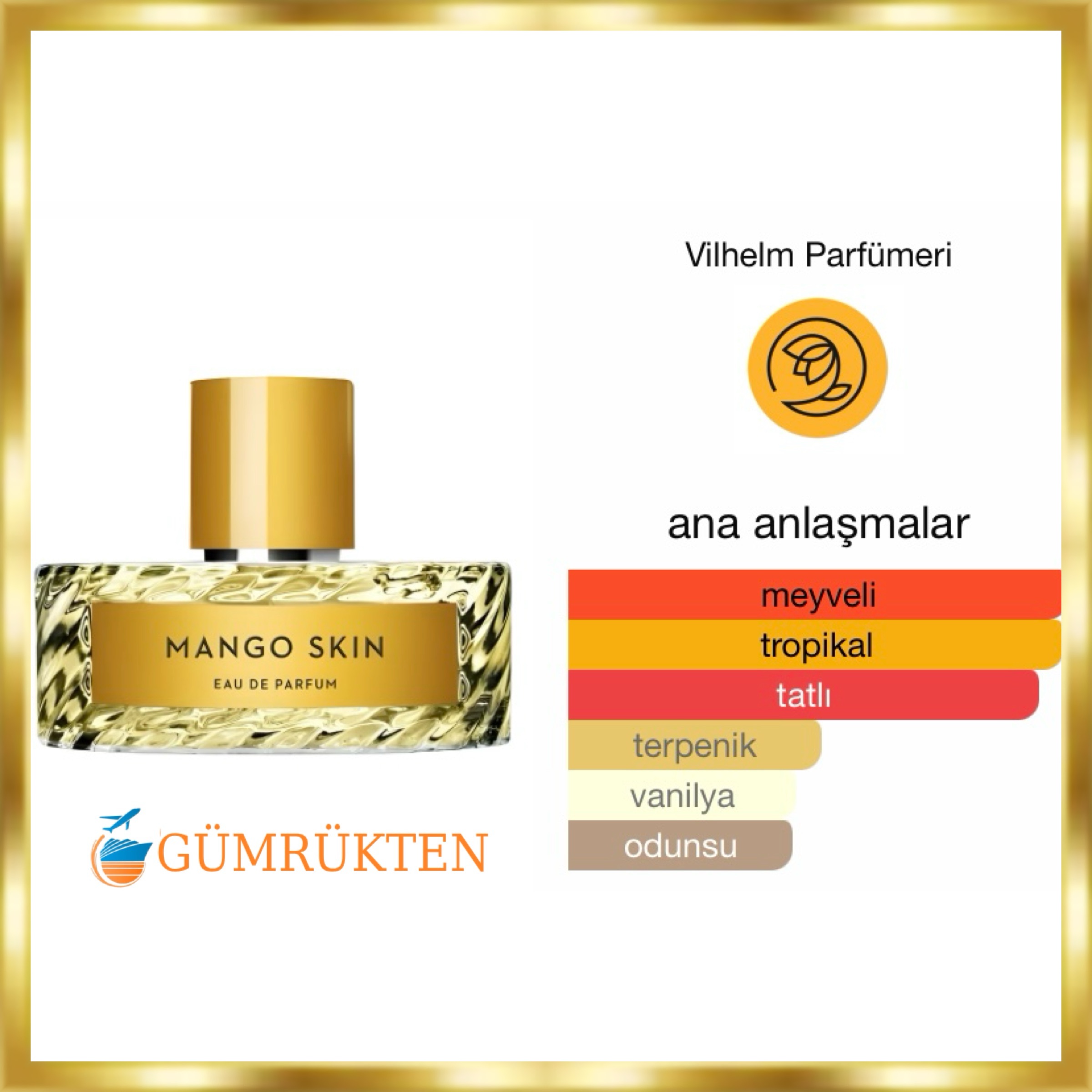 Vilhelm Parfumerie Mango Skin EDP 100 ML Unisex Parfüm - Görsel 2