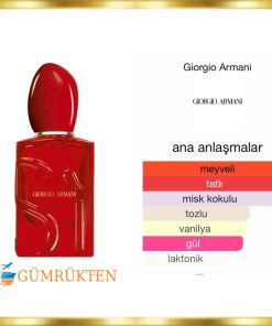 Alternative view of Giorgio Armani Si Passione Red Musk EDP 100 ML Kadın Parfüm
