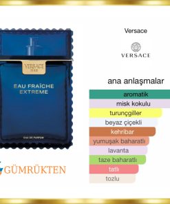 Alternative view of Versace Eau De Fraiche Extrême EDP 100 ML Erkek Tester Parfüm