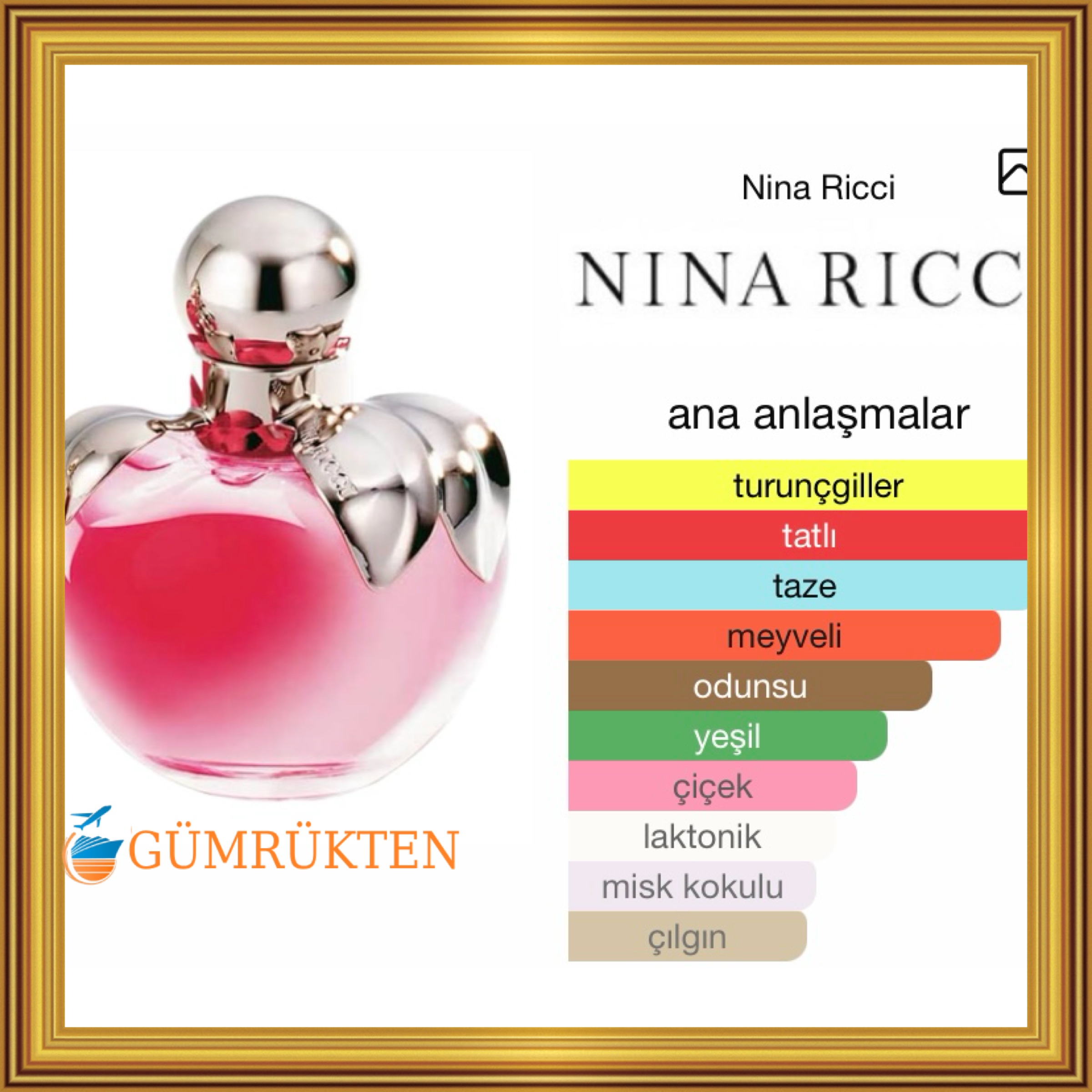 Nina Ricci Nina EDT 100 ML Kadın Tester Parfüm - Görsel 2