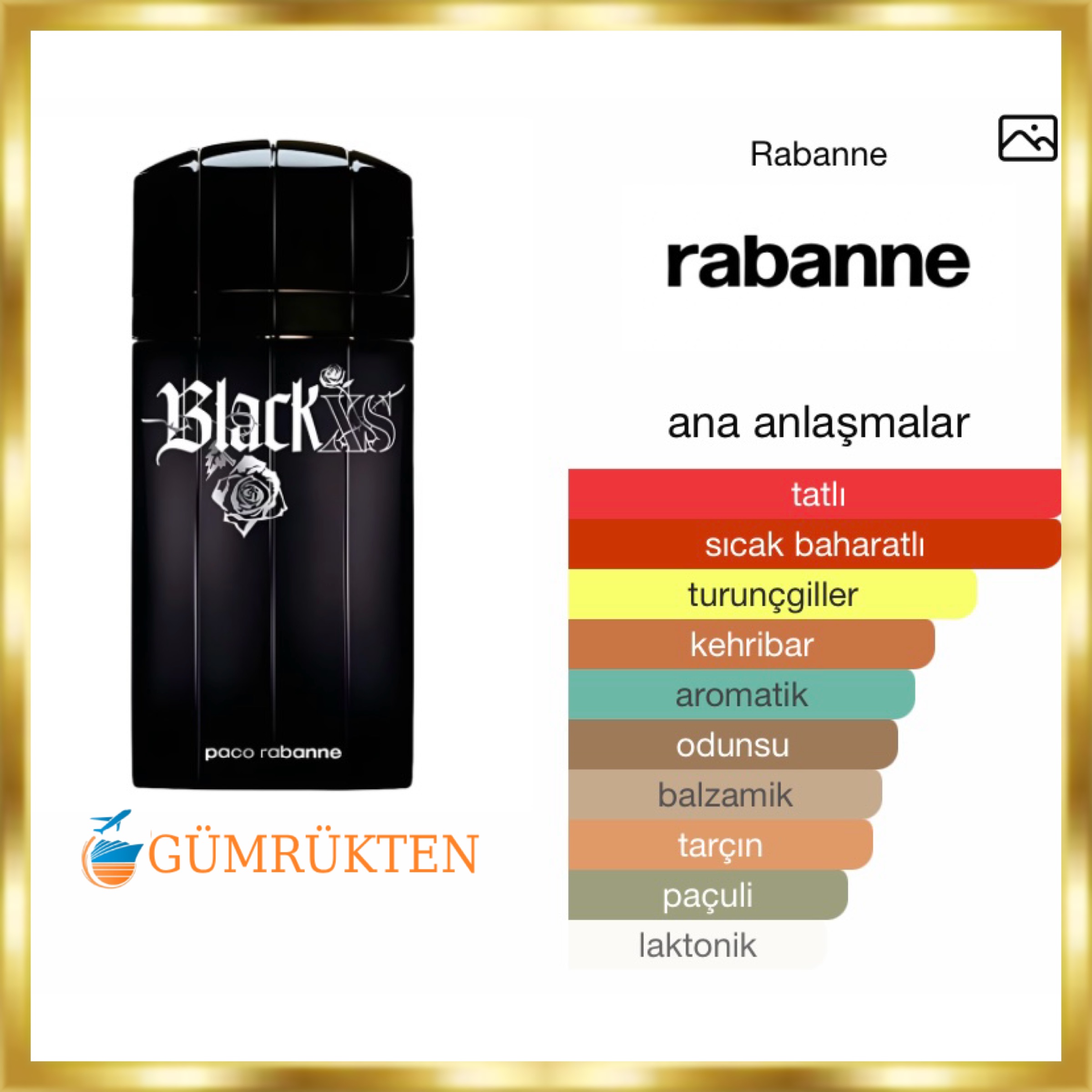 Paco Rabanne Black Xs Edt 100 ML Erkek Parfüm - Görsel 2
