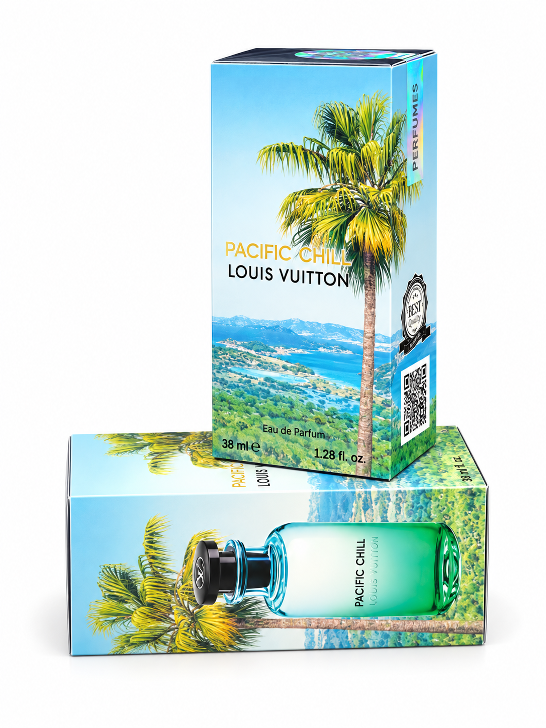 Mini Unisex Parfüm EDP 38 Ml Louis Vuitton Pacific Chill Duty Free