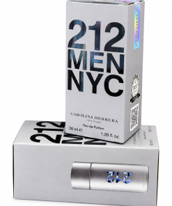 Mini Erkek Parfüm EDP 38 Ml Carolina Herrera 212 Men Duty Free