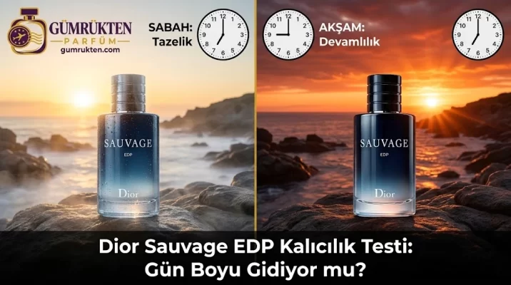 Dior Sauvage EDP Kalıcılık Testi