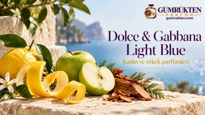 Limon, yeşil elma ve odunsu dokularla Light Blue rehberi